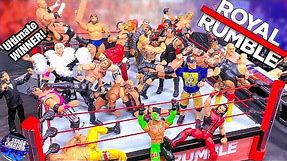 WWE Royal Rumble Action Figure Match!