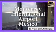 Monterrey International Airport, Mexico Walk around NY 2021 4K