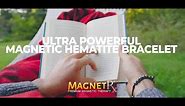 MagnetRX® Magnetic Therapy Hematite Bracelet (3x Strength)