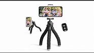 Review: UBeesize Phone Tripod, Portable and Flexible Tripod with Wireless Remote and Clip, Cell