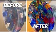 How to Sand and Polish epoxy resin to a Crystal Clear Finish!