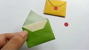 How To Create Cute Miniature Envelopes - DIY Crafts Tutorial - Guidecentral
