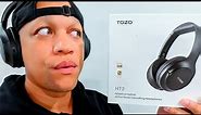 TOZO HT2 | Hybrid Active Noise Cancelling Headphones Review: $49.99!