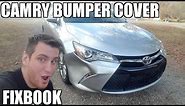 Front Bumper Cover 12-17 Toyota Camry Replacement "How to"