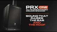 Introducing the JBL PRX ONE All-In-One Portable Powered Column PA System & JBL Pro Connect App