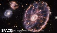 4K Cartwheel Galaxy Views Via Hubble Space Telescope