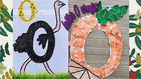 Letter O craft and song | Activities for Preschoolers | Ostrich Craft| Mom ki Pathshala