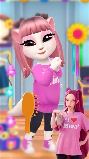 Angela’s TRANSITION In Three Outfits of MIRA | Which Outfit Is Best? #kpopdemonhunters #viral #fyp