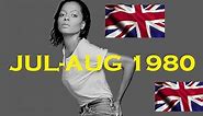 UK Singles Charts : July / August 1980