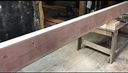 Making inexpensive beams from framing lumber Pt 3