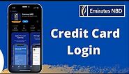 Register Emirates NBD Mobile Banking | Credit Card Login Online | www.emiratesnbd.com