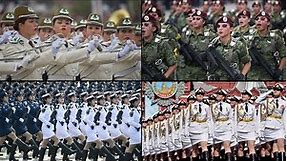 8 Desfiles Militares de Tropas Femeninas más IMPRESIONANTES del Mundo