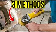 Best Lawn Mower Blade Sharpening Video - 3 Methods with World Class Bladesmith