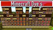Minecraft Dye Guide