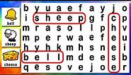 Find the Hidden Word! (Word Search for Kids)