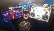 80s Style Boombox Review. l DFamMixednuts