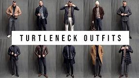 10 Different Turtleneck Outfits | Ways To Wear A Turtleneck