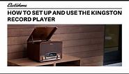 How to Set Up and Use The Electrohome Kingston Kingston 7-In-1 Vinyl Record Player