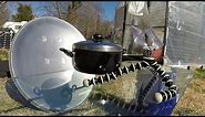 Parabolic Satellite Dish Conversion - Solar Cooker