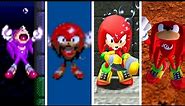 Evolution Of Knuckles the Echidna Drowning In Sonic The Hedgehog Series (1994-2023)
