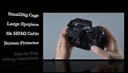 Sony A7R V Accessories - Step-by-Step Fitting