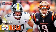 Pittsburgh Steelers vs. Cincinnati Bengals | Week 1 Game Highlights