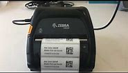 Zebra ZQ520 RFID mobile printer/encoder