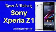 How to Hard Reset & Unlock Sony Xperia Z1