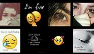 💔😅 sad dp | crying dp emoji | crying dp quotes | sad dp images for girls | alone dp for girls