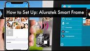 How to Set Up the Aluratek 8 in. Smart/Digital Picture Frame with the App