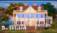 The Notebook House | Sims 4 Speed Build | Nicholas Sparks Collab