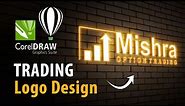 How To Design A Logo For Trading Company | Logo Design Idea | CorelDraw Tutorial