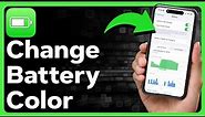 How To Change iPhone Battery Color