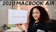 2020 13" Gold Intel Macbook Air Unboxing