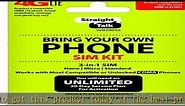 Straight Talk - Bring Your Own Phone "CDMA" 3-in-1 Sim Card Kit (4G LTE) - "Verizon" Compatible