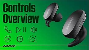 Bose QuietComfort™ Earbuds – Controls Overview