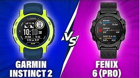 Garmin Instinct 2 vs Fenix 6 (Pro) - A Detailed Comparison
