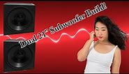 Dive Into Deep BASS: Build Dual 21 Inch Subwoofers Yourself! - Earthquake 21's