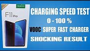 OPPO F11 PRO CHARGING SPEED TEST - VOOC SUPER FAST CHARGER TEST