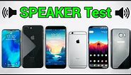 iPhone X - SPEAKER TEST!