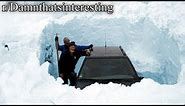 r/Damnthatsinteresting | car buried in snow