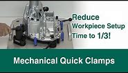 Manual Quick Clamps for Machining Fixture | IMAO