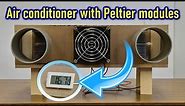 DIY Air Conditioner with Peltier modules
