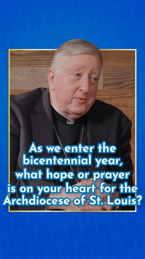 As we prepare to celebrate our Bicentennial, Archbishop Rozanski notes the history of faithful men and women in our Archdiocese. We’re sharing new clips throughout the Christmas Octave. Full interview can be found: https://youtu.be/5EbI2_MPJcA?si=nSqSYOiyrWQ5BkQA | Archdiocese of St. Louis
