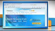 How to install Internet Explorer® 9 on a Windows® 7-based PC?