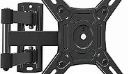ELIVED UL Listed Full Motion TV Monitor Wall Mount for Most 14-42 Inch LED LCD Flat Screen TVs & Monitors, Swivels Tilts Extension Rotation, Bracket Max VESA 200x200mm, up to 33 lbs.