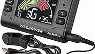 Wegrower Metronome Tuner, Rechargeable 3 In 1 Digital Metronome Tuner Tone Generator for Guitar, Bass, Violin, Ukulele and Chromatic,Clarinet, Trumpet, Flute, Tuners for All Instruments
