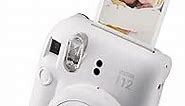 Fujifilm Instax Mini 12 Instant Film Camera, Clay White