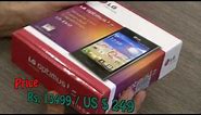 LG Optimus L5 E610 Unboxing and hands on Review
