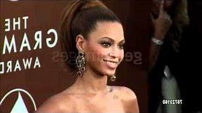 Beyonce Grammy 2006 Red carpet